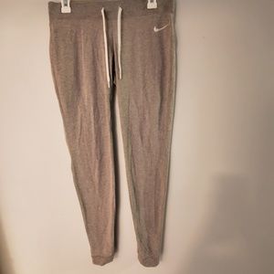 Grey nike joggers